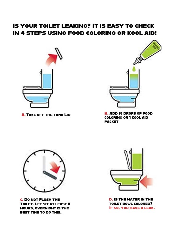 Dye Test Steps