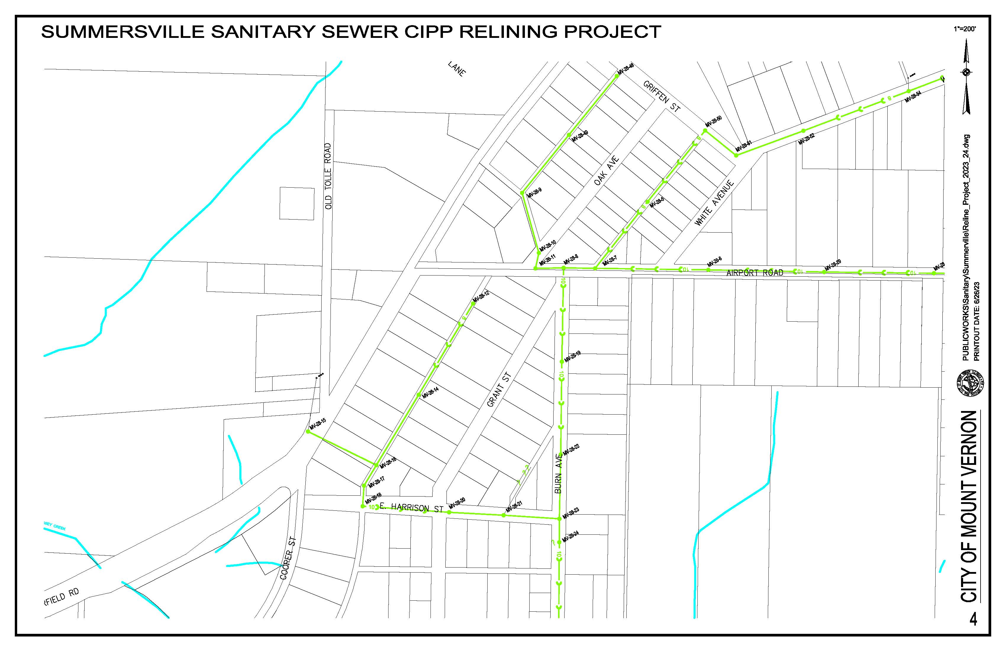 map of roads